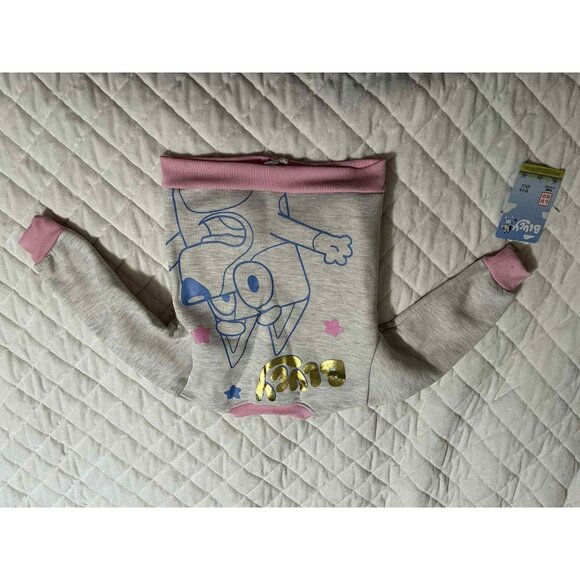 Bluey BBC Studios Size 3T Jacket Zipper Fall Coat Girls Toddler - Picture 2 of 4